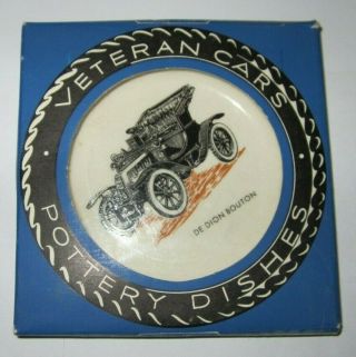 Wade Veteran Cars Pottery Dish Series 3 No.  7 1904 De Dion Bouton