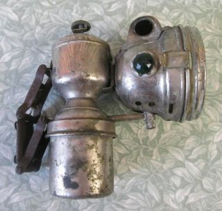 Antique French Luxor Carbide Bicycle Lamp Vintage Bike Cycle Light
