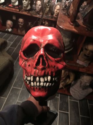 Don Post 2012 Vermillion Skull Mask