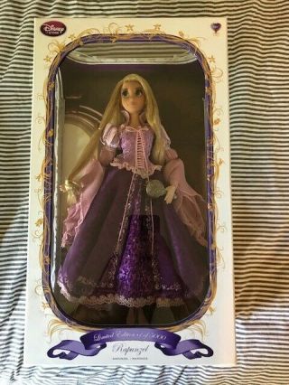 Disney Store Purple Rapunzel Limited Edition Disney Doll 17 " 1 Of 5000