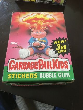 Garbage Pail Kids 3rd Series Box 48 Packs