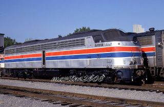 Orig.  Slide Amtrak (atk) 673 Roster (steam Generator Unit)