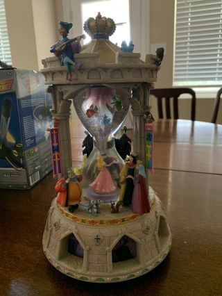 Disney Store 28570 Aurora Hourglass Once Upon A Dream Musical Snow Globe