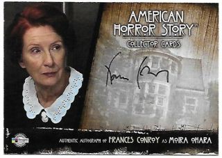 American Horror Story Season 1 Fcr1 Autograph Card Frances Conroy Moira O 
