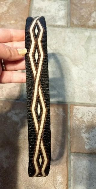 Montana State Prison Made Hitched Horsehair Belt 11
