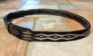 Montana State Prison Made Hitched Horsehair Belt