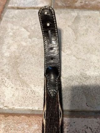 Montana State Prison Made Hitched Horsehair Belt 5