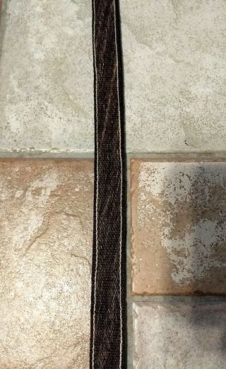 Montana State Prison Made Hitched Horsehair Belt 6