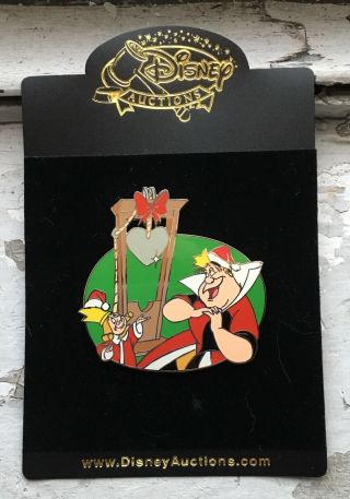 Da Le Prototype King & Queen Of Hearts Christmas Pin 1 Of 4 Alice In Wonderland