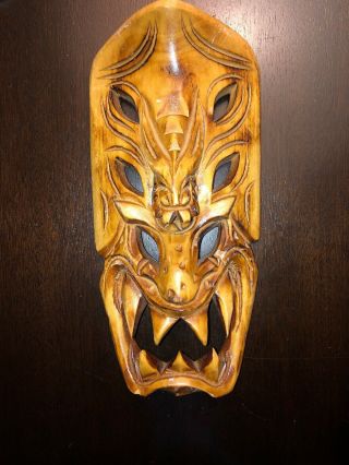 Hawaiian Wood Tiki Mask