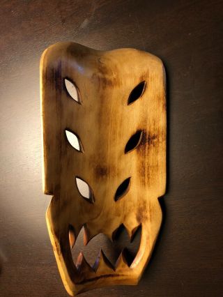 hawaiian wood tiki mask 2