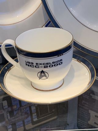 Star Trek Six Uss Excelsior Tea Cup