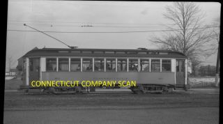 Connecticut Company Negative Car 65 At Hartford December 8,  1940