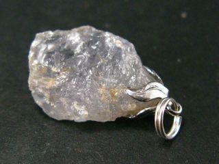 Gem Herderite Crystal Pendant From Africa - 1.  2 "