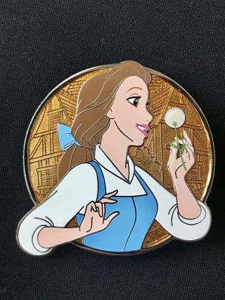 Disney Pin Wdi Heroines Profile Belle Beauty And The Beast Pin