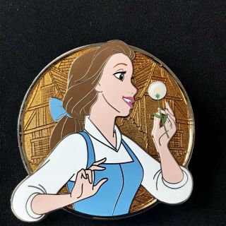 Disney Pin WDI Heroines Profile Belle Beauty and the Beast Pin 3