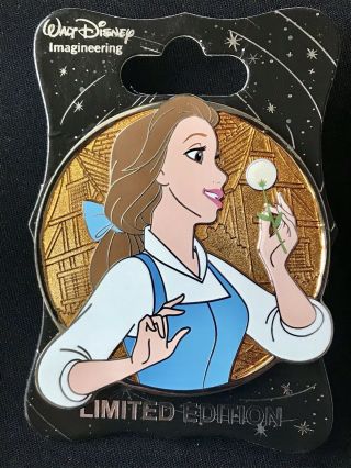 Disney Pin WDI Heroines Profile Belle Beauty and the Beast Pin 5