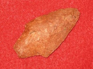 Authentic Native American Artifact Arrowhead Missouri Adena Point M15