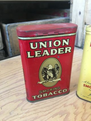 Vintage Dill’s Best Union Leader Smoking Tobacco Tin Advertising Ohio Virginia 2