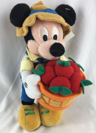 - Walt Disney Mickey Mouse Epcot Flower & Garden Festival 2003 Plush 9 "