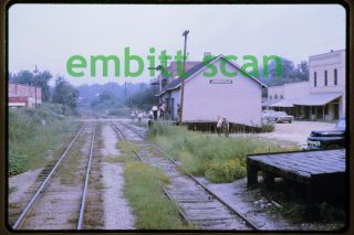 Slide,  Sou Southern Railway Jonesville Sc Station Depot,  1970