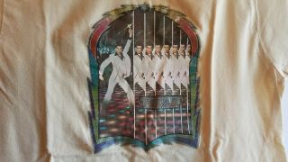 Vintage John Travolta Saturday Night Fever Dance Pose T - Shirt Womans Xl Tan