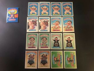 Garbage Pail Kids Series 2 1985 Complete Matte Set Gpk Os2