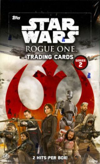 2017 Topps Star Wars Rogue One Series 2 Hobby Factory 12 - Box Case