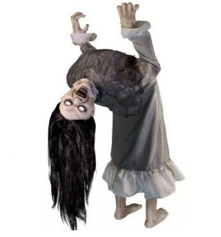 Spirit Halloween Prop Broken Spine Girl Animatronic Scary Haunted House