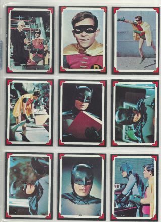 Batman Riddler Complete (38/38) 1966 Usa (topps) Card Set,  Decoder