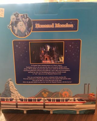Disney Haunted Mansion Monorail Playset Sound Box with Sounds Toy 3