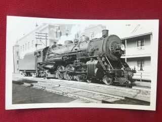Rutland Railroad Steam Engine Locomotive No.  81 Antique Photo 1939