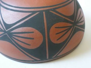 Kewa Pueblo Santo Domingo Native American Indian Pottery Bowl Corine Lovato 2