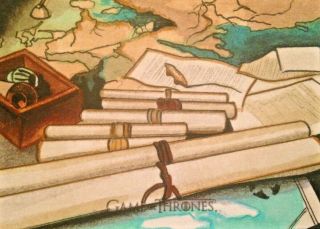 2019 Rittenhosue Game Of Thrones Inflexions Louise Draper Sketch Card