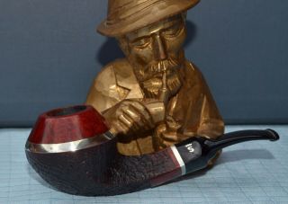 Top Stanwell Year Pipe 1997 Silver Design By Tom Eltang 9 Mm Filter