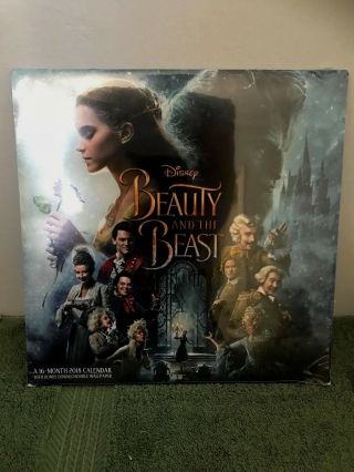 Beauty And The Beast Wall Calendar,  Family Movies By Acco Brands