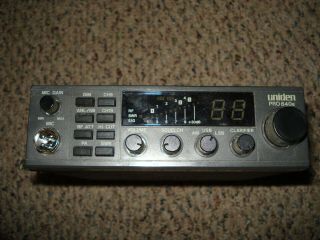 Uniden Pro 640e Cb Radio With Mic