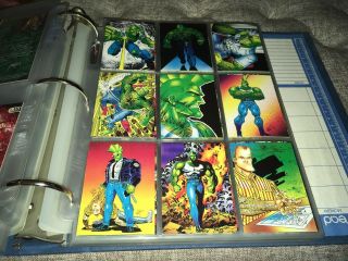 Savage Dragon Image Comics Trading Card Set 1 - 90 & 6 Card Insert Set & Promo