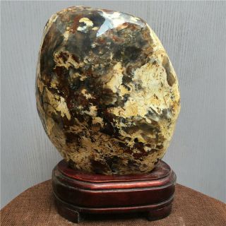 11lb Natural Balin Stone Crystal Mineral Specimen Healing,  Stand Hot3373