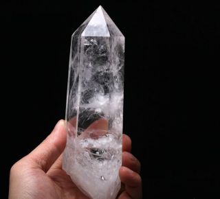 616glarge Clear Lemurian Seed Quartz Natural Point Cluster Crystal Rough Healing