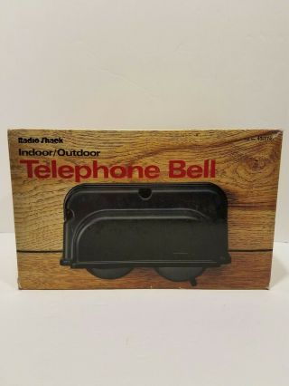 Vintage Radio Shack 43 - 174a Indoor/outdoor Telephone Ringer Extension Bell Nos