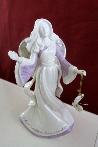 Lenox Gifts Of Grace " Love Is Patient Love Is Kind " Angel Figurine