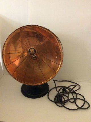 Vintage Westinghouse Electric Cozy Glow 100/120v 5 Amp Style 278758 Heater