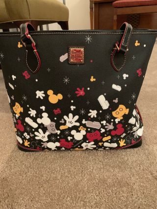 Disney Parks Exclusive Dooney And Bourke Mickey Mouse Shoulder Bag