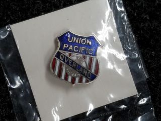Union Pacific Railroad - Pin - Overland - Logo