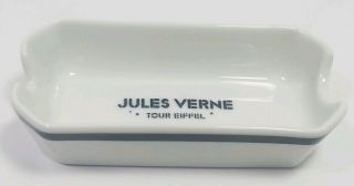 Vintage Cigar Ashtray Jules Verne Restaurant Tour Eiffel Tower Paris France