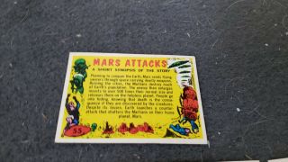 1962 Topps Mars Attacks Card Complete Set of 55 Cards Great Shape 4