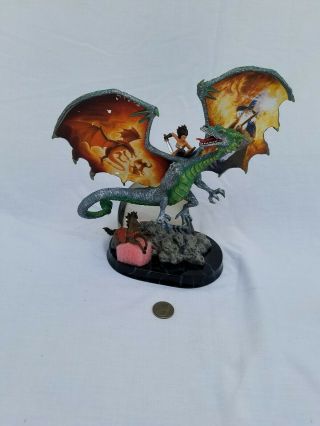 Valiant Leap Realm Of The Dragon Statue