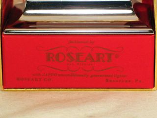 Roseart 1959 wood table lighter - Pine Valley Golf Club (1 USA Golf Course) - NOS 3