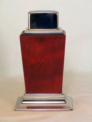 Roseart 1959 wood table lighter - Pine Valley Golf Club (1 USA Golf Course) - NOS 8
